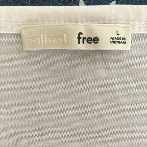 Wilfred Tops - Wilfred Free- Artizia White Tee Wilfred Tops - Wilfred Free- Artizia White Tee
